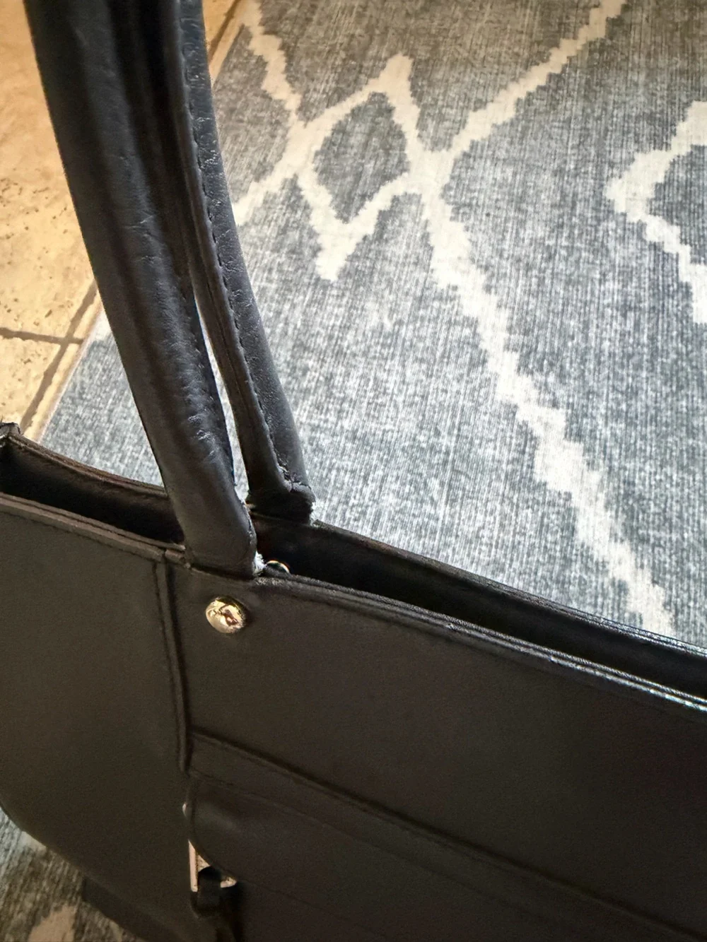 Rebecca Minkoff leather tote/laptop bag
